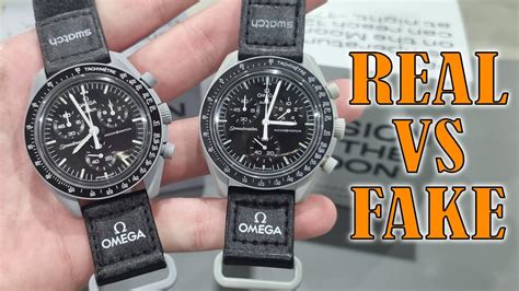 REAL VS FAKE! This Copy Swatch x Omega MoonSwatch 